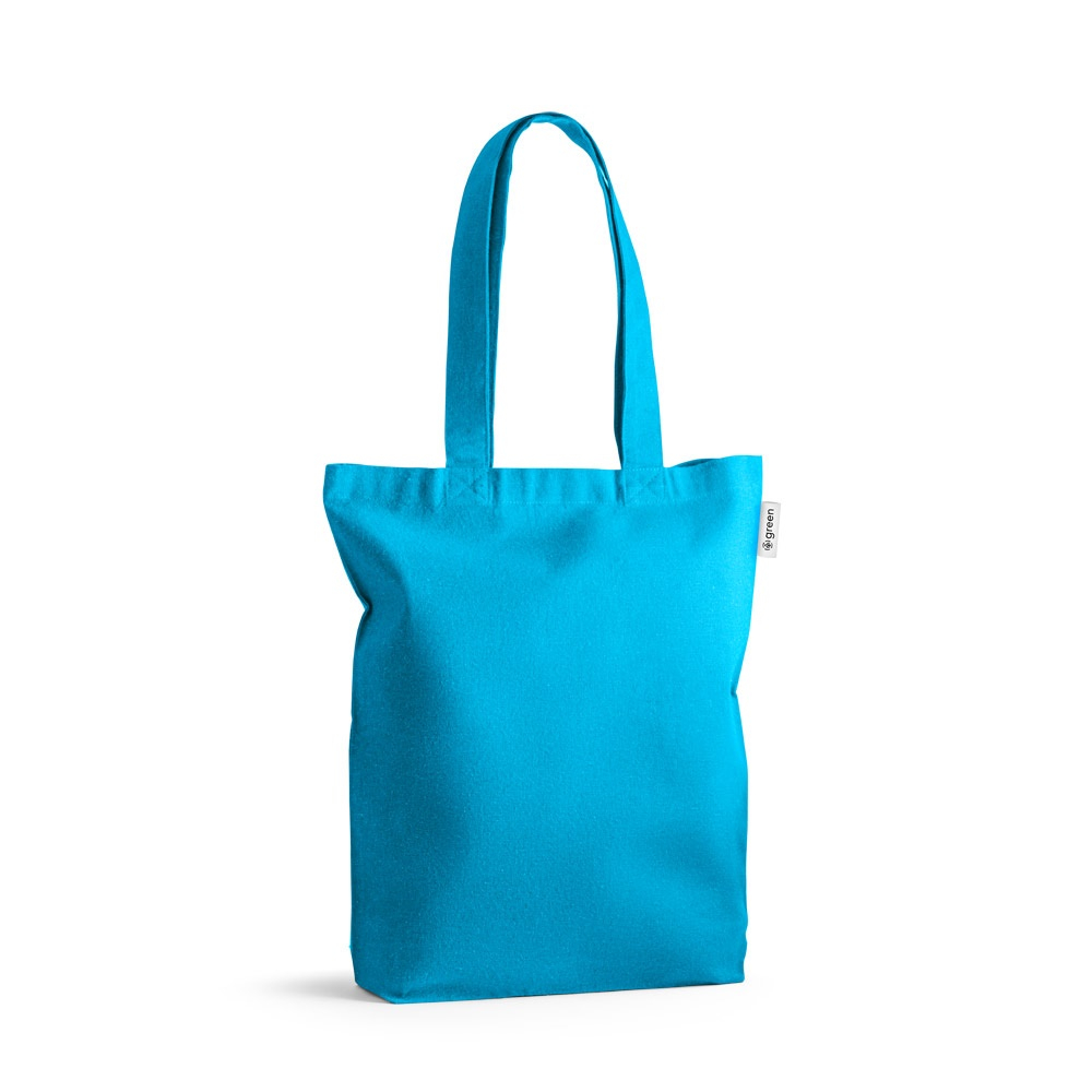 Sac en coton organique et recyclé personnalisable 220g - MERIDA Bleu clair